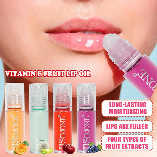 BSIMONE 5.5ml Makeup Gloss Beauty Lip Oil Tinted Lips Moisturizer Jelly Lipstick Bright Oil Moisturizing Balm Fuller Lip Effect